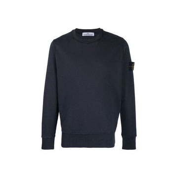 STONE ISLAND ワッペン スウェットシャツ ネイビー 761563051 V0020 51823301