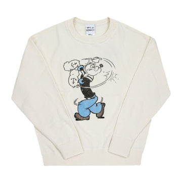 WILD DONKEY KN-ROCCO ECRU Unisex Strickpullover 148639657 [P]