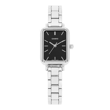 CASIO Damen-Metallarmbanduhr LTP-V009D-1EUDF 148642402
