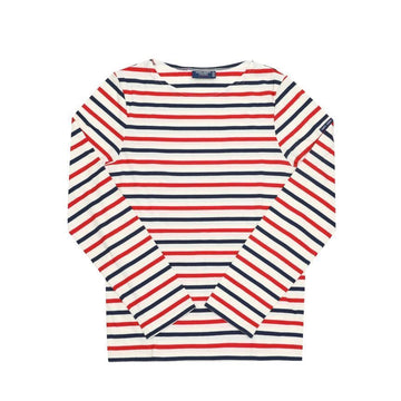 Saint James 8115 ECRU MARIN TULIPE Unisex Long Sleeve T-Shirt 148730687