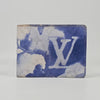 Louis Vuitton Watercolor Blue Monogram Multiple Wallet Bifold 12x9 149331915 [P]