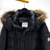 Moncler Riviere Padded Hooded Jacket Black 149385307 [P]