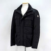 Moncler Shoulder Strap Padded Zip-up Jacket Black 149385330 [P]