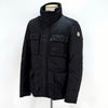 Moncler Shoulder Strap Padded Zip-up Jacket Black 149385330 [P]