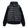 MONCLER M1131 999 FW25 メンズ パディング ウール ジップアップ フーディ 149387205 [P]