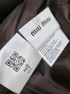Miu Miu Oversized Plaid Jacket MH1814 42 149390505 [P]