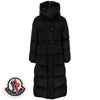 Moncler Black Chamer Goose Long Down Jacket 1C00022 539ZD 999 149293113 [P]