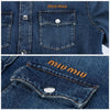 MIU MIU デニムダウンジャケット F0008 GWB234 1575 122683138 [P]