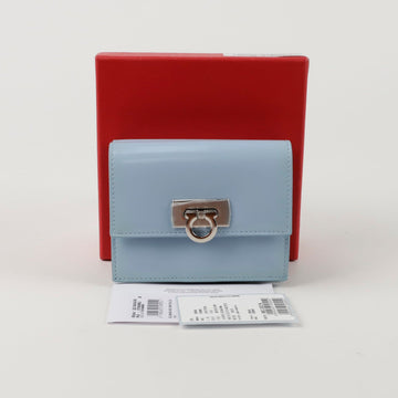 SALVATORE FERRAGAMO 22 0434 Gancini Kompakt Geldbörse 149072695