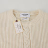 Thom Browne Cable Stitch Wool Knit Ivory MKA447A Y1024 100 149126980 [P]