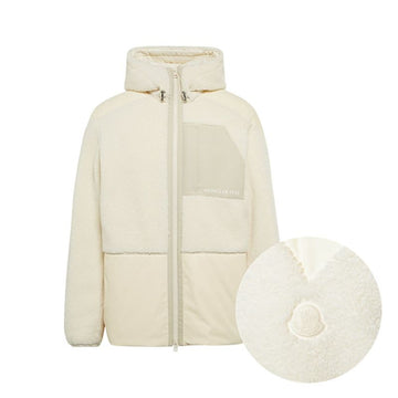 MONCLER Fleece-Daunenjacke Beige 1A00016 M2144 050 HULL 159491593 [P]