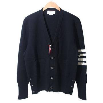 Thom Browne Milano Stitch 4-Line Cardigan Navy 149416294