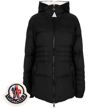 Moncler Black Messein Hooded Goose Down Jacket 1A00002 595A2 999 149422016