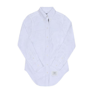 Thom Browne Hidden Stripe Grosgrain Poplin Women's Shirt FLL005E F0313 100 144595778
