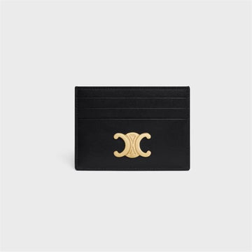 Celine Triomphe Card Holder Black 10L833DPV 38NO 149462031 [P]