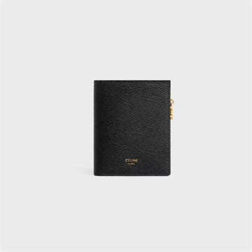 Celine Triomphe Compact Wallet Black 10M103FVO 38NO / Women's Wallet 149462034 [P]