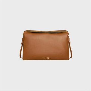 Celine Trio Flap - Soft Lambskin Brown 10P862O86 GFY5 / Women's Tote and Shoulder Bag 149462053 [P]