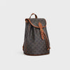 CELINE ミディアム ポルコ バックパック - トリオンフ キャンバス カーフスキン 117902CAS 04LU 149462057 [P]