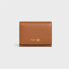 CELINE 財布 - サプリグレインカーフスキン ブラウン L100A2O54 GHD1 / レディース二つ折り財布 149462070 [P]