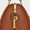 CELINE Kleine Boston - Weiches Kalbsleder Braun 149462079 [P]