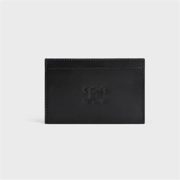 CELINE Kartenetui - Satin-Kalbsleder mit Triomphe-Prägung 10B703FQ7 38SI 149465240 [P]