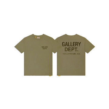 GALLERY DEPT ST-10302 OLIVE FW25 Herren Souvenir T-Shirt 149479564