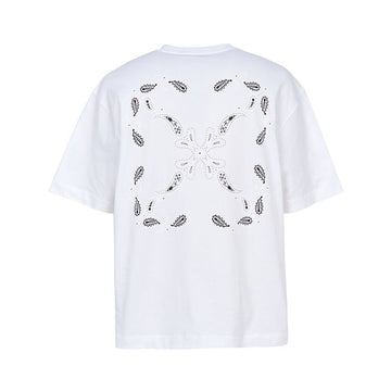 OFF WHITE Bandana Arrow Skate T-Shirt kurzärmelig 44MAA120G5J00O 0110 149502541