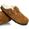 Birkenstock Boston VL Shearing Slipper 1001141 MINK 149502571 [P]