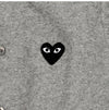 Comme Des Garcons Play Black Heart Patch Unisex Cardigan 149504672 [P]