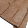 MAXMARA ブラシ仕上げのアルパカレザーのディテールビッグジャケット VADET-004 149506199 [P]