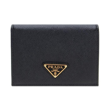 PRADA サフィアーノトライアングルロゴ折りたたみ財布 stamp: 1MV021 QHH F0002 83032767