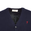 AMI [Limited Edition] 26FW Men's Cardigan HKC361 001 414 149512303 [P]
