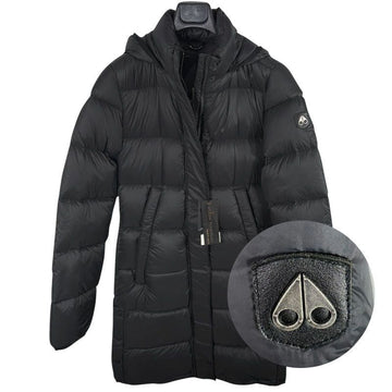 Moose Knuckles Black Long Padded Jacket MK8506LFP 292 159500289 [P]