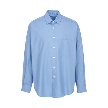 AURALEE シャツ A25AS02TN ブルー 149519991