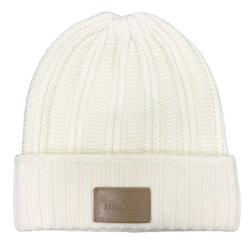 MAXMARA マクベス キャッシュmere ロゴ ビーニー H001 (2524576072600 001) 149525250