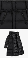 MACKAGE ISHANI-SW BLACK Soft Wash Crinkle Long Women's Padding 148526499 [P]