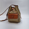 Celine Macadam Trionfo Logo Pocket Bucket Bag Shoulder Bag (Grade A, Rare Item) 511-43 149527863 [P]