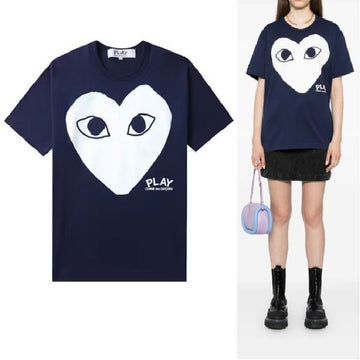 Comme Des Garcons Unisex Big Heart Print T-Shirt AX-T180-051 149528727