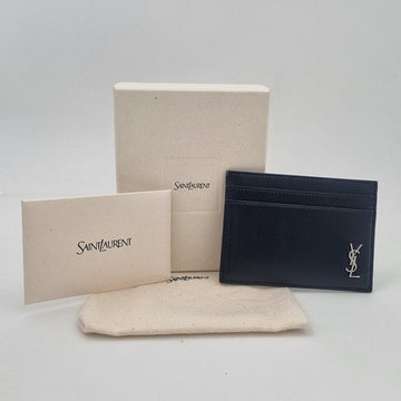 SAINT LAURENT Klein Monogram Silber Kartenetui 607603 1JB0E 1000 149528732