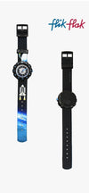 Flik Flak FPSP057 SPACE TRIP MOON AND BACK Child NATO Watch 146915934 [P]