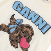 Ganni Ivory Puppy Wool Knit 149529165 [P]