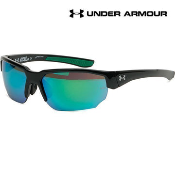UNDER ARMOUR Sportsonnenbrille mit grünem Spiegelglas für Radfahren, Laufen und Wandern 0012S 7ZJZ9 139584972