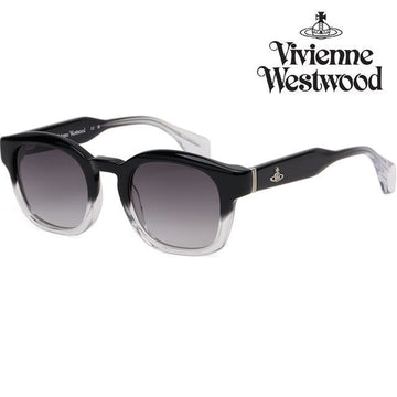 VIVIENNE WESTWOOD Sonnenbrille VW5025 091 Modisches Schwarz Transparent Hornbrille Rechteckig 122652362