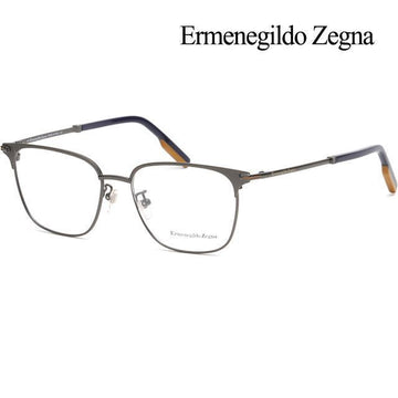 Zegna EZ5200D 013 Luxury Asian Fit Square Metal Eyeglass Frame 118960027