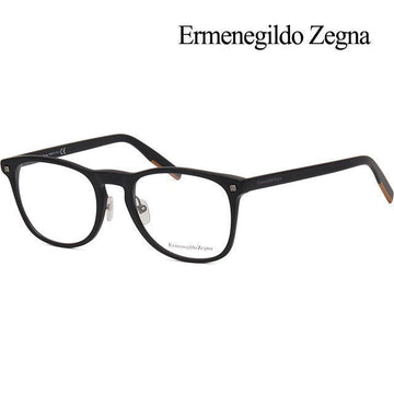 Zegna Eyeglass Frame EZ5194 001 Lightweight Unisex Horn Rim 67796606