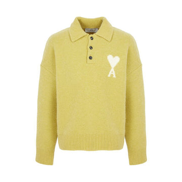 AMI 26SS Polokragen Strickpullover UPL408 KN0135 3993 (Unisex) 149533501