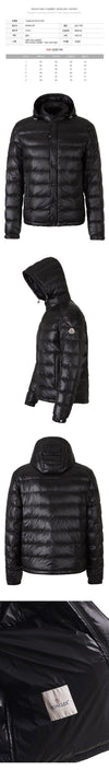Moncler 25SS GLIERE Logo Patch Padded Jacket Black 1A000 80 597Y4 999 139865450 [P]