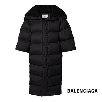 BALENCIAGA Langer, schwarzer Daunenjacke 681493 TJO03 1000 159526234 [P]