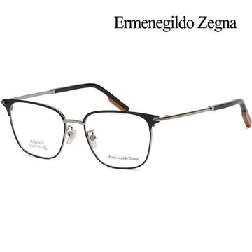 ZEGNA EZ5200D 002 マットブラック 四角 アジアンフィット メタルフレーム 118960030