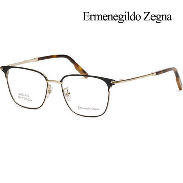ZEGNA EZ5200D 02A メタルテ 無光 グレー 四角 アジアンフィット 118960025